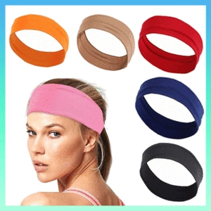 Multiple colors of soft coral fleece bow headbands for washing face and sports use
