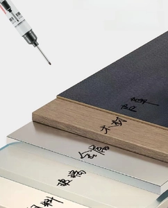 Deep hole marker pen writing on fabric, wood, metal, glass, and plastic surfaces