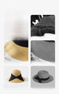 Vue détaillée comparant la texture de maille de qualité et la structure de paille des bonnets