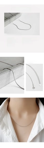 Detail of S925 sterling silver round snake chain with adjustable heart tag and clasp