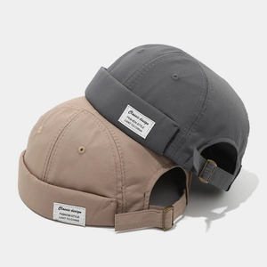 Bonnet rétro à séchage rapide avec boucle réglable et étiquette tissée sur le côté