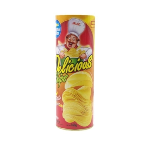 Prank potato chip can toy featuring a spring-loaded pop-out snake for funny surprises