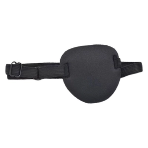 Adjustable black eye patch for children's vision training and amblyopia correction