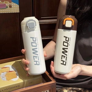 Insulated Water Bottle 316 Stainless Steel Vacuum Flask With Bounce Lid Safety Lock Portable Sports Outdoor For Men Women