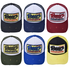 Western Vintage bestickte Mesh Trucker Caps in mehreren Farben für Damen und Herren