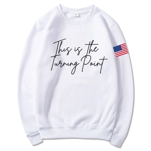 Men Hoodie Pullover Polyester Fleece Lined Casual Streetwear Letter Slogan Print Long Sleeve Unisex