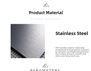 Detail of 304 stainless steel mesh texture with brushed finish on a C-shaped bracelet