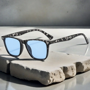 Square Frame Sunglasses Retro Fashion UV400 Protection PC Frame AC Lens Streetwear For Unisex Travel Party