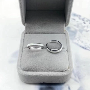 S925 sterling silver opal open toe ring set displayed in a premium velvet jewelry box