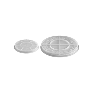 Floral relief round resin silicone molds for DIY decorative coasters and plaster displays