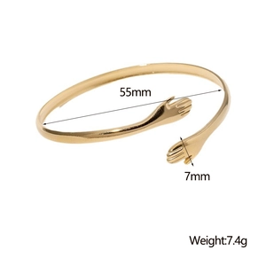 Technische Details des Goldringes mit 55mm Durchmesser und 7,4g Gewichtsangaben