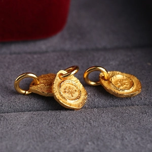 S925 sterling silver gold-plated lotus flower pendants for necklaces and bracelets
