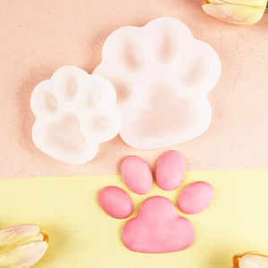 Katzenpfote Silikonform Set für DIY Schokolade Fondant und Harz Handwerk mit Details