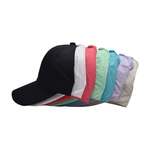 Quick-dry lightweight sun visor hats in seven colors for outdoor sports and sun protection