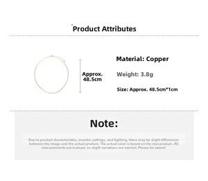 Detail specifications for 18k gold plated copper cross necklace with 48.5cm chain length