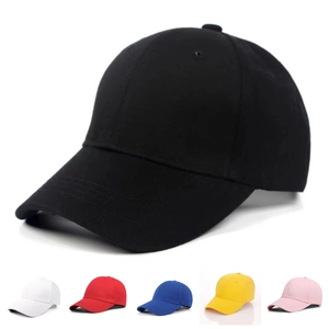 Kids Cotton Baseball Cap Adjustable Breathable Curved Brim Sun Protection Outdoor Sport Peaked Hat Boys Girls