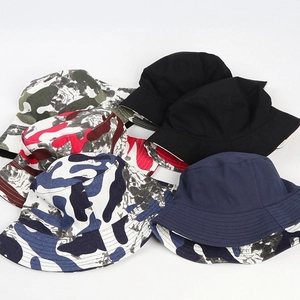Bob rétro japonais camouflage pour hommes et femmes avec design pliable et réversible