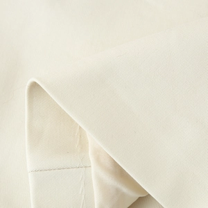 Slim fit cream square neck button vest top with twill texture and tailored waist design