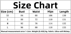 Size chart for halter backless satin dress showing bust, waist, and hip measurements in cm