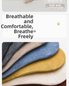 Detail of non-slip silicone heel grip and breathable cotton fabric on low cut socks