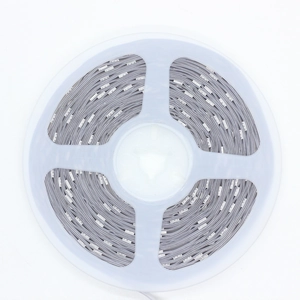 RGB LED strip light roll on white plastic reel for ambient background lighting