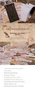 Detailed view of vintage gold foil stamps and coated paper texture in retro stationery kit