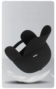 Close-up of winter baseball cap featuring thickened ear flaps and 3D precision tailoring