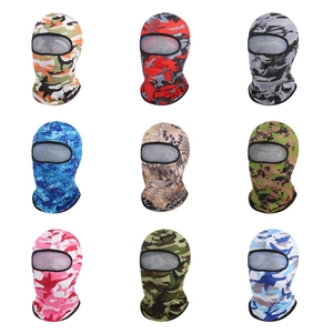 Camouflage Balaclava Full Face Mask Breathable Quick Dry Sun Protection Windproof For Cycling Fishing Tactical Outdoor Sports