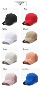 Detailed grid view showcasing eight colorful mesh back baseball caps with breathable design