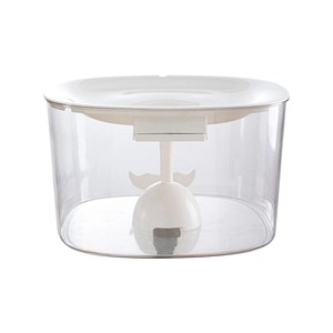 10L large capacity automatic pet water fountain with transparent tank for multiple cats