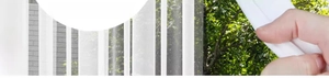 Close-up of the non-slip wave-dot design on white multifunctional sock drying rack clips