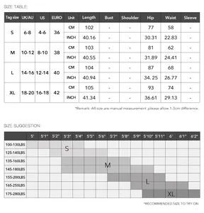 Tableau détaillé des tailles pour pantalons froncés femme en CM et en pouces