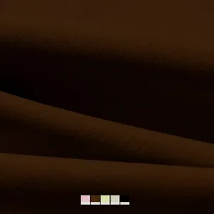 Close-up of four-way stretch yoga fabric with soft texture in various colors
