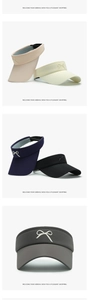 Détails des cinq couleurs de chapeaux de soleil ouverts pour femmes avec nœud chic
