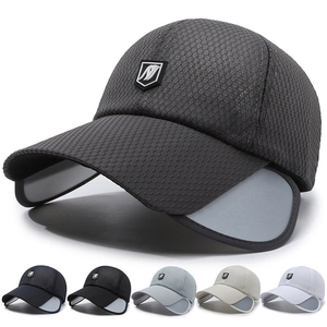 Outdoor Sonnenschutz Baseballkappe Atmungsaktive Netzkappe Sport Sonnenhut Mit Ausziehbarer Krempe Zum Angeln Wandern Verstellbar