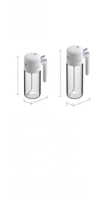 Vaporisateurs d'huile en verre 500ml et 700ml avec graduations de mesure précises