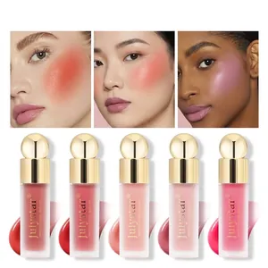 Blush Liquide Velouté Mat Naturel Longue Durée Crémeux Maquillage Pour Joue Lèvre Oeil Professionnel Femmes Cosmétique
