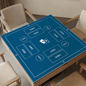 Professional Poker Card Game Table Mat Anti Slip Rubber Silent Portable Tablecloth For Board Games Mahjong