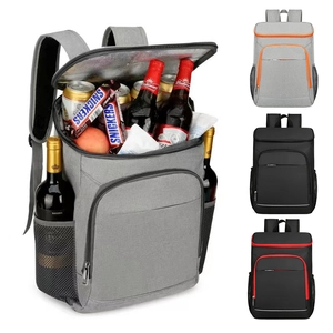 Large Capacity Insulated Cooler Backpack Waterproof Leakproof Oxford Fabric Thermal Bag For Outdoor Picnic Camping Travel