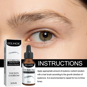 Detaillierte Anleitung für EELHOE 30ml Augenbrauen-Wachstumsserum für vollere Brauen