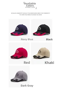 Detailed grid view of JUNGLE BILL baseball caps in navy, black, red, khaki, and dark grey