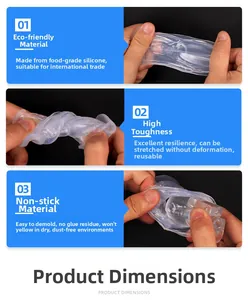 Detailed view of flexible food-grade silicone mold with high elasticity and tear resistance
