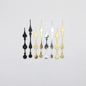 Vintage Spade Style Aluminum Metal Clock Hands DIY Repair Parts For Wall Clocks Replacement
