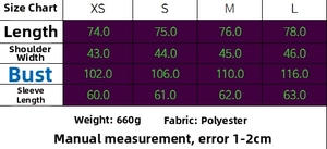 Tableau des tailles détaillé pour ensemble blazer croisé et pantalon femme du XS au L