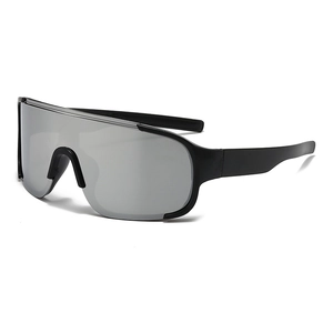 Unisex Shield Large Frame Cycling Sunglasses UV400 Protection Windproof Sports Eyewear For Running Hiking Skiing