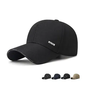 Cappello Da Baseball In Cotone Traspirante Protezione Solare Cappello Sportivo All Aperto Fibbia In Metallo Regolabile