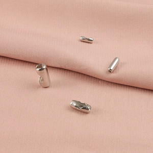 Polished stainless steel ball chain connector clasps for jewelry making DIY accessories