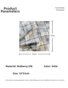 Detailed view of striped luxury silk scarf made of mulberry silk in bronze and grey