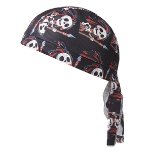 Bandeau pirate respirant avec imprimé tête de mort pour le sport et le fitness