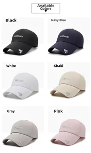Detail view of mesh baseball cap showing six colors with breathable laser-cut holes
